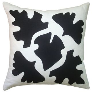 Balanced Design Hand Printed Shade Pillow LSH Color: Black
