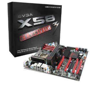 EVGA Intel X58 and ICH10R Chipset EATX DDR3 800 LGA 1366 Motherboards 141 GT E770 A1: Electronics