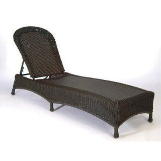 Classic Wicker Outdoor Chaise Lounge with Cushions   Frontgate, Patio Furniture : Home And Garden Products : Patio, Lawn & Garden