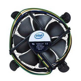Intel E33681 001 Socket 775 Aluminum Heat Sink & 3.5" Fan w/4 Pin Connector up to Core 2 Duo 3.0GHz: Computers & Accessories
