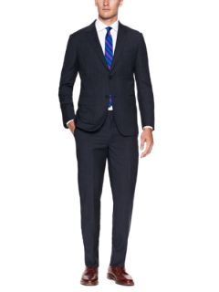 Slim Fit Pinstripe Chelsea Suit by Martin Greenfield