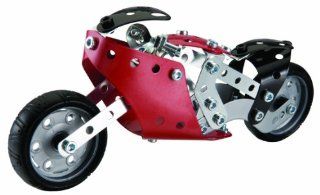 Erector 2 Model Set   Bike   110 + Pieces: Toys & Games