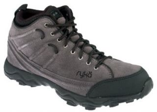 RYKA Womens Outdoor Boot Carbon Grey Suede/Black Boots shoe Sz: 9.5: Shoes