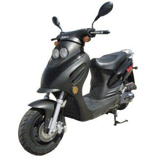 Dash TPGS 804 Gas 49cc Moped Scooter w/ Rear Mounted Storage Trunk : Sports Scooters : Sports & Outdoors