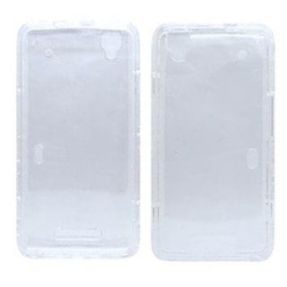 ZTE BOOST MAX N9520 SOLID CLEAR TRANSPARENT COVER SNAP ON HARD CASE from [ACCESSORY ARENA]: Cell Phones & Accessories