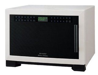 Sharp R 630DW 1100 Watt 1 2/5 Cubic Foot Microwave, White: Microwave Ovens: Kitchen & Dining
