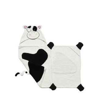 Casey the Cow Hooded Towel : Hooded Baby Bath Towels : Beauty