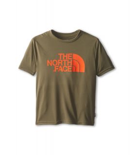The North Face Kids Camp TNF Logo S/S Tee Boys Short Sleeve Pullover (Yellow)