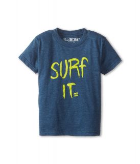 Billabong Kids Surf It S/S Tee Boys Short Sleeve Pullover (Blue)