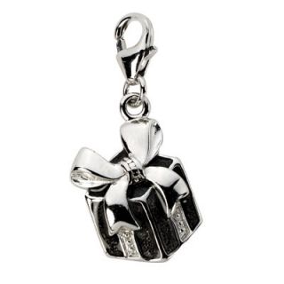 grey present charm in sterling silver orig $ 31 00 now $ 26 35 take