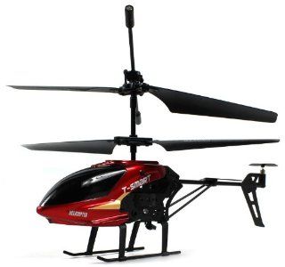 T Smart XMB 820 Electric RC Helicopter GYRO Gyroscope 3.5CH Channel LED Ready To Fly RTF (Colors May Vary): Toys & Games