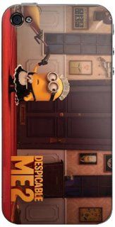 Zing Revolution MS DMT140133 Despicable Me 2   Minion Maid Cell Phone Cover Skin for iPhone 4/4S   Retail Packaging   Multicolored: Cell Phones & Accessories