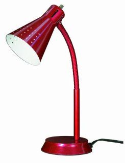 Nuvo 60/821 Goose Neck Desk Lamp, Small, Metallic Red   Desk Gifts  