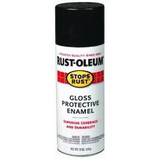 Rust oleum 7786 830 "Stop rust" Gloss Protective Enamel Spray Paint 12 Oz   Smoke Gray : Patio, Lawn & Garden