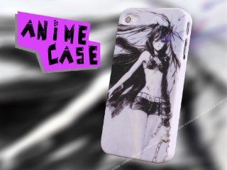 iPhone 4 & 4S HARD CASE anime BLACK?ROCK SHOOTER + FREE Screen Protector (C246 0019): Cell Phones & Accessories