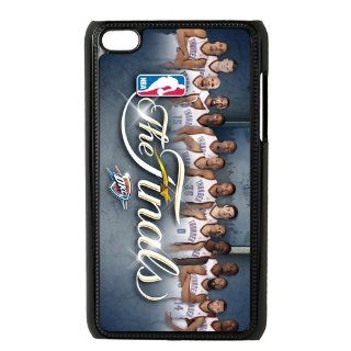 Custom Oklahoma City Thunder Hard Back Cover Case for iPod Touch 4th IPT837: Cell Phones & Accessories