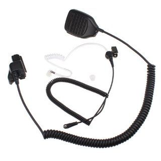 AGPtek Lapel Shoulder Speaker Mic For Motorola Mtx 838 Mts 2000, XTS 3000, EF Johnson 51SL/5000/5100/7700 Series : Two Way Radio Headsets : MP3 Players & Accessories