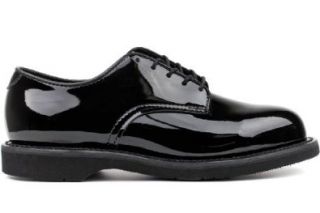 Thorogood 831 6027 Men's Poromeric Oxford Shoe Black: Thorogood High Gloss Oxford Shoes: Shoes