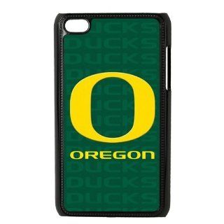 NCAA Oregon Ducks Logo for IPod Touch 4th Durable Plastic Case Creative New Life Cell Phones & Accessories