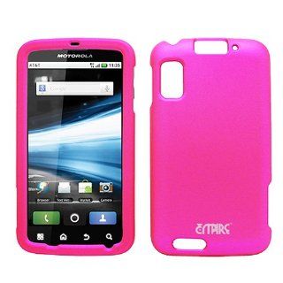 Pink Hard Case Cover for Motorola Atrix 4G MB860 Cell Phones & Accessories