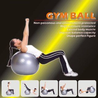 75cm Yoga Stability Ball : Abdominal Trainers : Sports & Outdoors