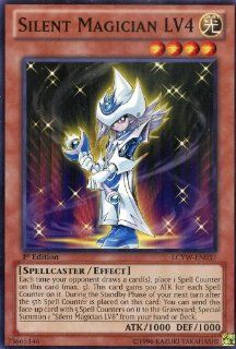 Yu Gi Oh!   Silent Magician LV4 (LCYW EN037)   Legendary Collection 3: Yugi's World   1st Edition   Common: Toys & Games