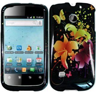 Heavenly Flowers Design Hard Case Cover for Straighttalk Huawei Ascend 2 II M865C: Cell Phones & Accessories