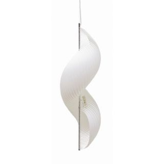 Nuevo Twirl Pendant Lamp in White HGVF273