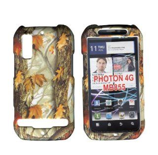 Camo Yellow Branches Motorola Electrify, Photon 4G MB855 Case Cover Phone Snap on Cover Case Faceplates: Cell Phones & Accessories