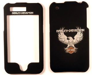 Harley Davidson Apple iPhone 3 3G Faceplate Case Cover Snap On Cell Phones & Accessories