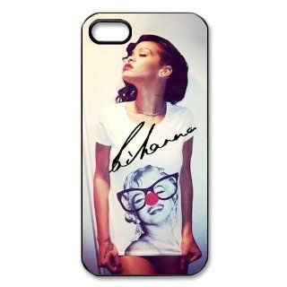 Best Sexy Pop Super Star Rihanna Iphone 5/5S Case The Music & Singer Superstar Rihanna Iphone Hard Plastic Case at sosweetycats store: Electronics