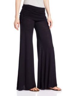 Young Fabulous & Broke Women's Sierra Lightweight Jersey Fold Over Wide Leg Pant at  Womens Clothing store