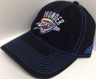 OKLAHOMA CITY THUNDER OKC ADIDAS CURVED BILL HAT CAP : Sports Fan Baseball Caps : Sports & Outdoors