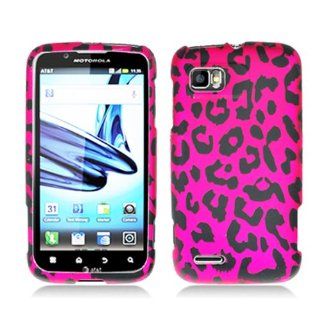 For Motorola Atrix 2 Mb865 Hot Pink Leopard Print Accessories Case: Cell Phones & Accessories