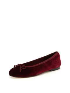 Pearl Velvet Ballet Flat by French Sole FS/NY