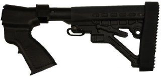 Tactical Stealth Black Remington 870 12 Gauge Shotgun Stock Buttstock With Sling Swivel + Recoil Buttpad Featuring Phoenix Technology Pistol Grip Stock Tube : Gunsmithing Tools And Accessories : Sports & Outdoors