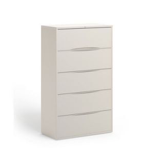 Mayline CSII 5 Drawer  File C847 46 Size 36 W, Finish Mist