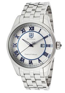 S.Coifman SC0083  Watches,Mens Automatic Silver Dial Stainless Steel, Casual S.Coifman Automatic Watches