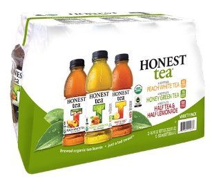 Honest Tea Variety Pack, 16.9 Ounce (Pack of 12) : Bottled Iced Tea Drinks : Grocery & Gourmet Food