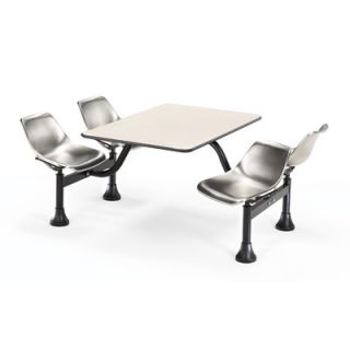 OFM 24 x 48 Group/Cluster Table and Chairs with Laminate Tops 1002