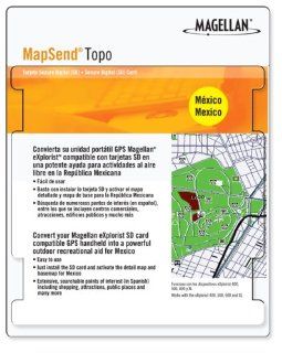 Magellan Mapsend Topo Mexico Map microSD Card: GPS & Navigation