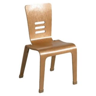 Kids Chair Set: Early Childhood Resources Kids Bentwood Chair 2 pack   Natural