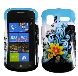 Yellow Lily Hard Case Cover for Samsung Focus i917 Cell Phones & Accessories