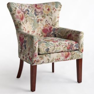 The High Point Chair Co Ginny Fabric Wing Chair GIN DES ROS