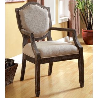 Hokku Designs Bernetta Cotton Arm Chair IDF AC6026GY