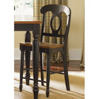 Liberty Furniture Low Country Dining Bar Stool 80 B550024 Finish: Anchor Blac