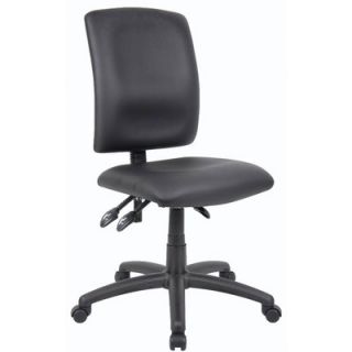 Boss Office Products Budget High Back Task Chair without Arms B3045 Arms: Not