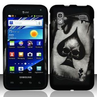 For AT&T Samsung i927 Captivate Glide Accessory   Spade Skull Hard Case Proctor Cover: Cell Phones & Accessories