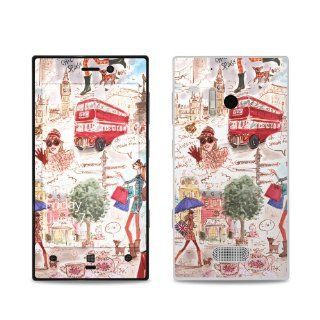 London Design Protective Decal Skin Sticker (Matte Satin Coating) for Nokia Lumia 928 Cell Phone Cell Phones & Accessories