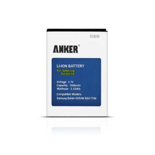 Anker 1500mAh Li ion Battery for Samsung Exhibit 4G T759, Transform Ultra SPH M930, Conquer 4G SPH D600 [18 Month Warranty]: Cell Phones & Accessories
